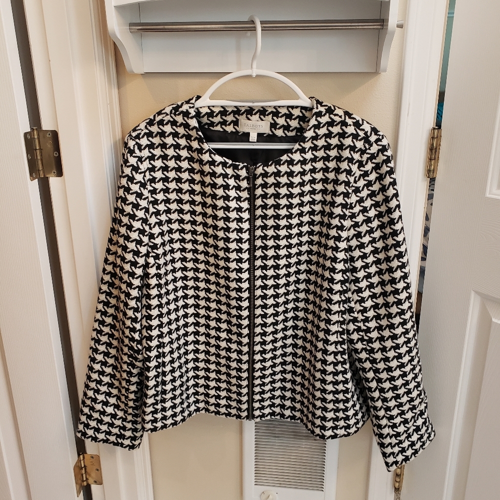 Talbots womens plus size suit jacket